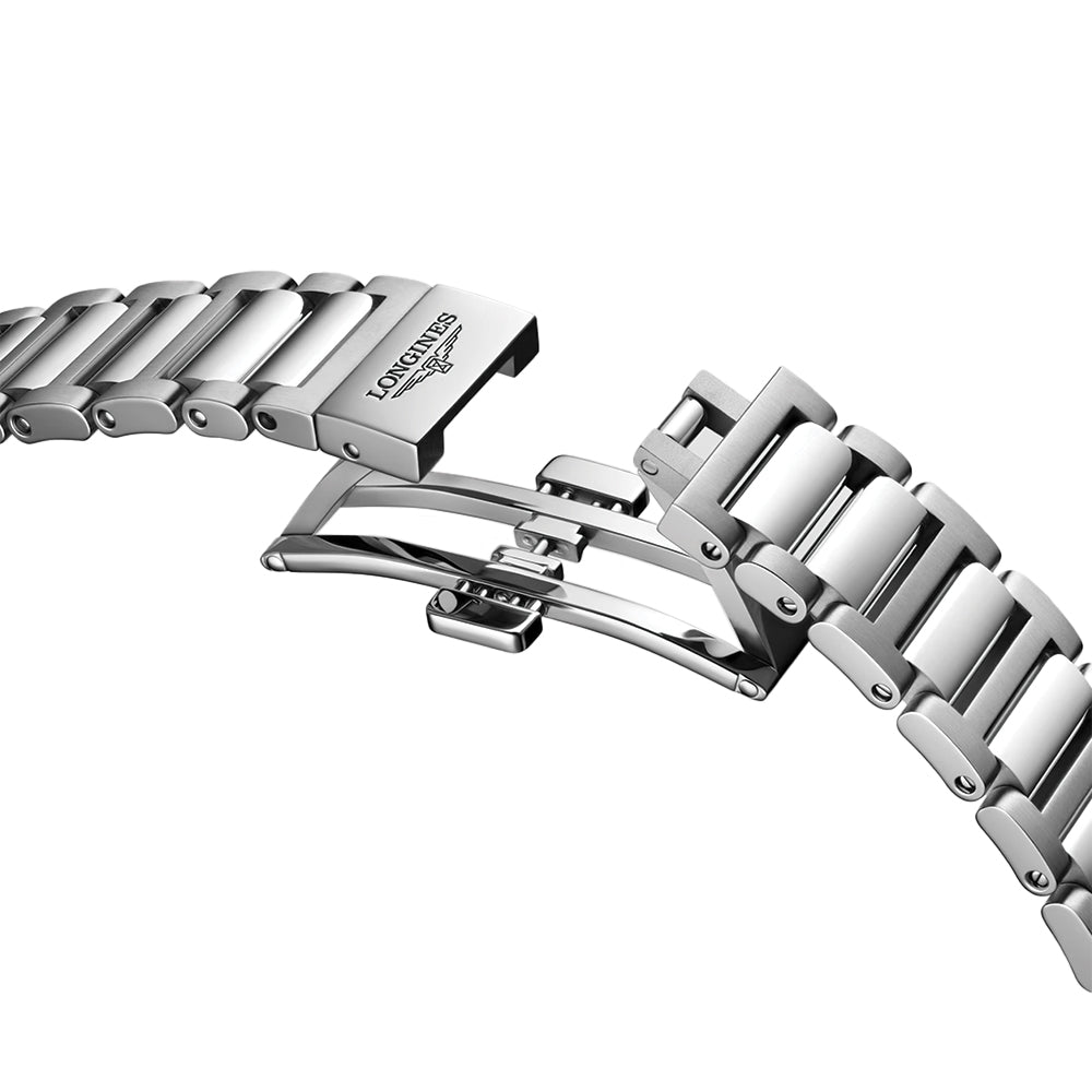 longines Conquest 41mm - Sunray Silver on Bracelet