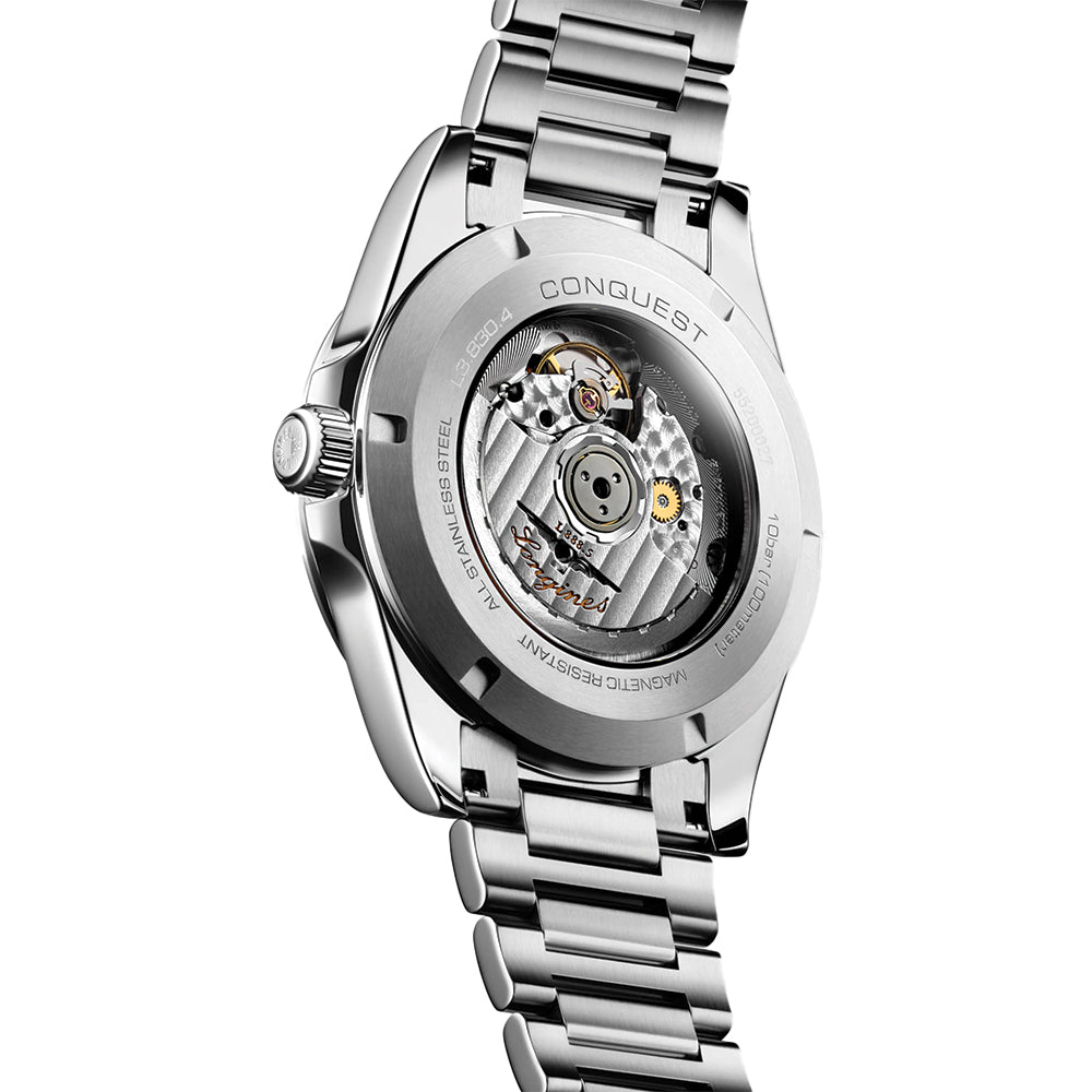longines Conquest 41mm - Sunray Brown on Bracelet