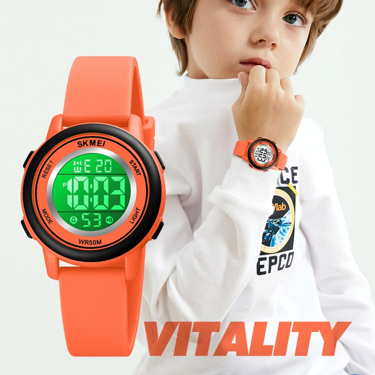 skmei-1721-triplicate-round-dial-led-digital-display-luminous-silicone-strap-electronic-watchblack