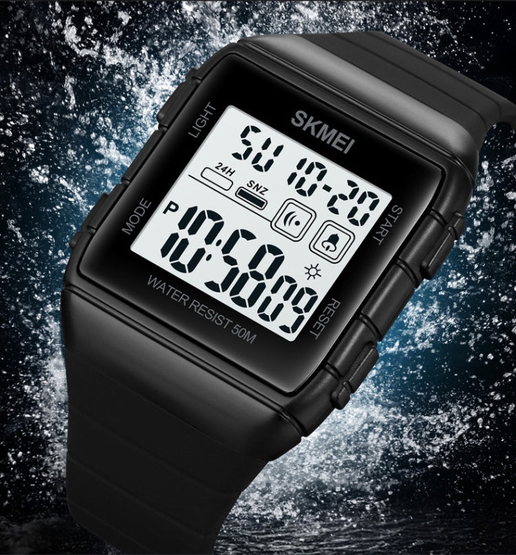 skmei-1960-stainless-steel-buckle-silicone-strap-waterproof-electronic-watchblack-gold