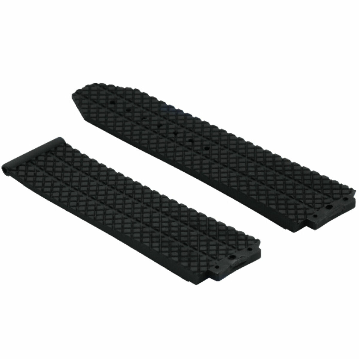 24-25MM RUBBER WATCH STRAP BAND FOR HUBLOT FUSION BIG BANG 44-44.5-45MM CERAMIC